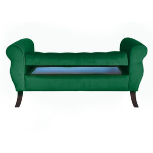 Banqueta Baul Diva Color Verde