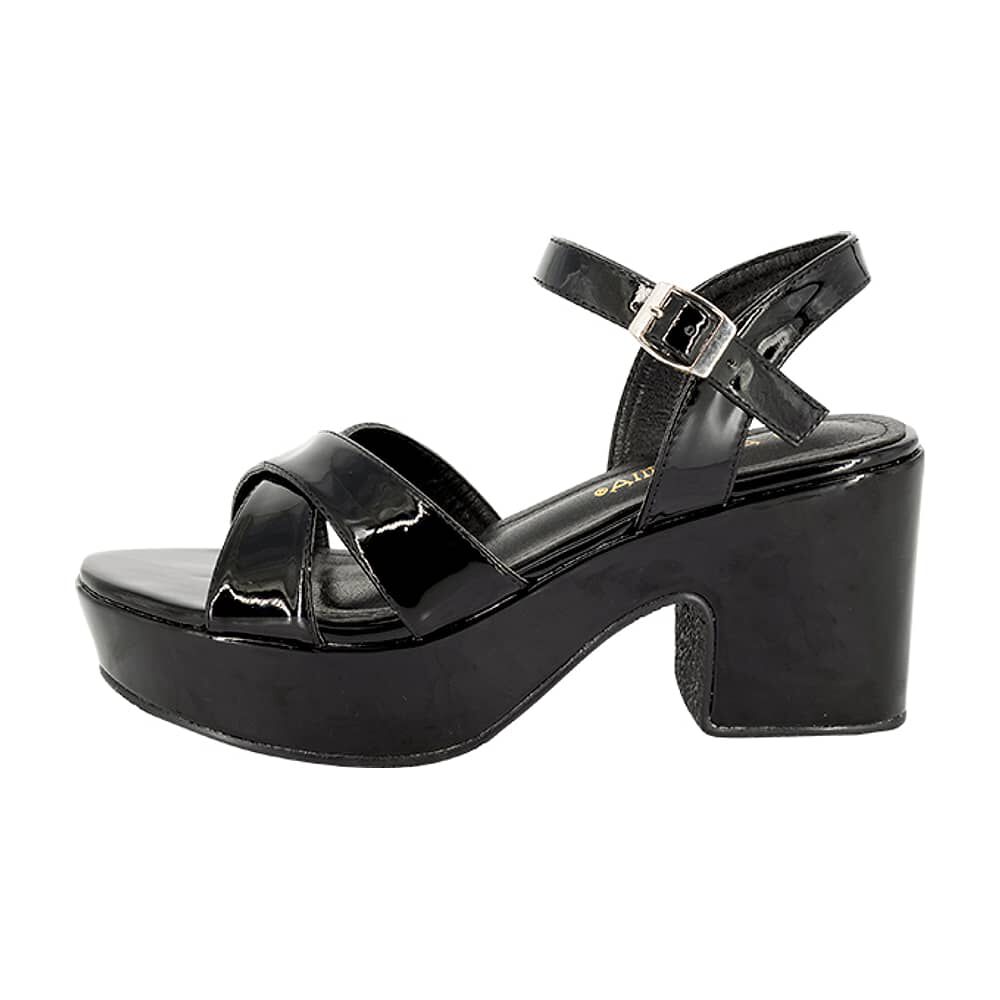 Sandalia De Vestir Savoia Negro Charol Alquimia image number 1.0