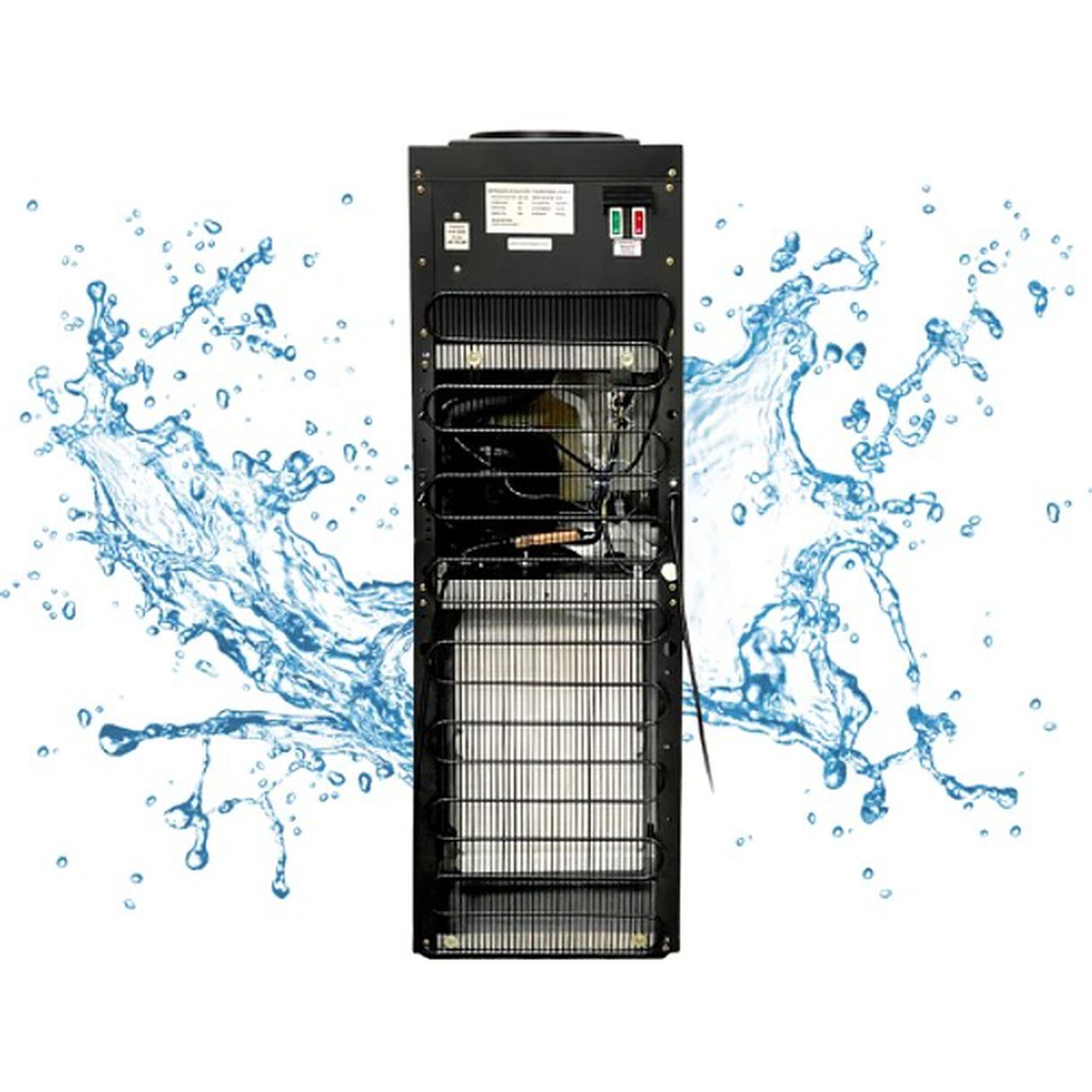 Dispensador De Agua Compresor 2 Llaves C/gaveta Gris Premium image number 6.0