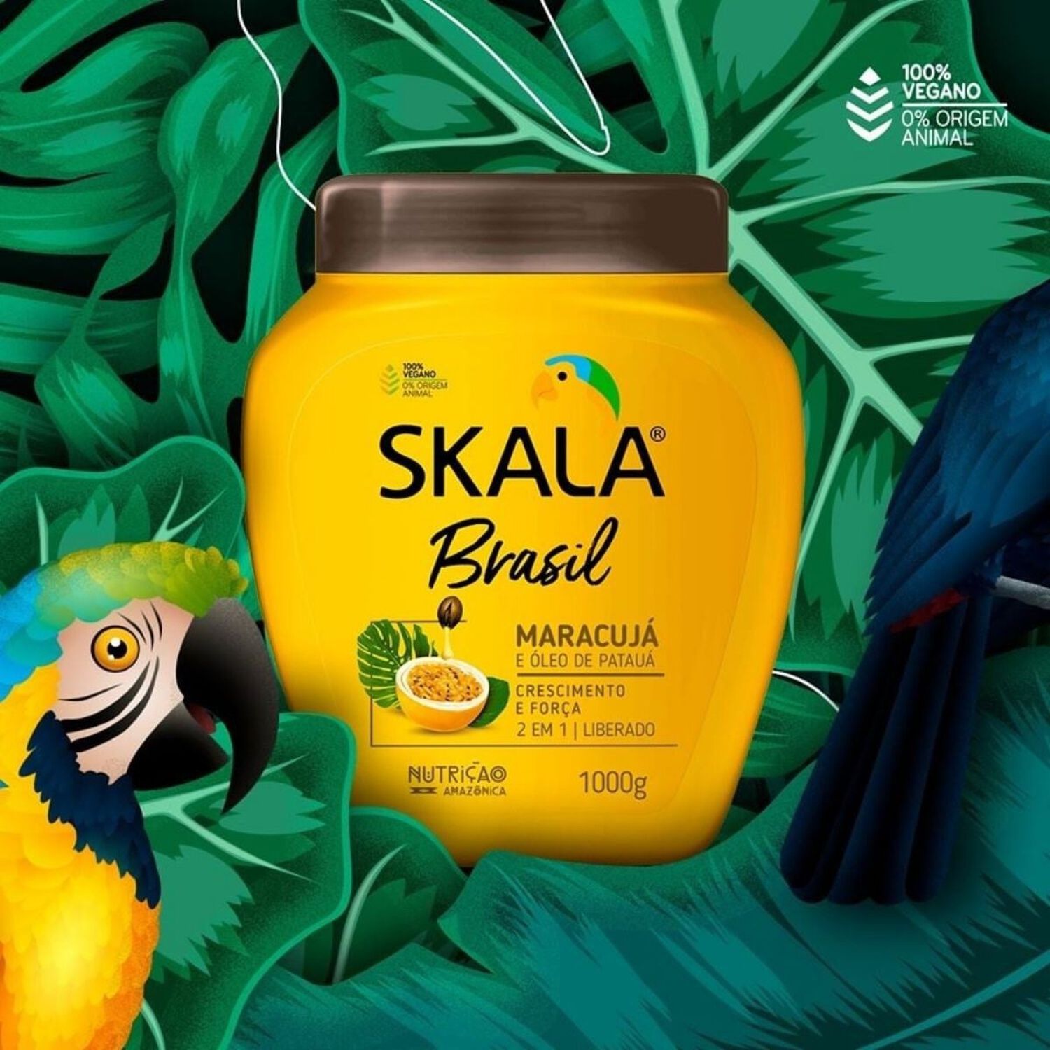 Mascara Maracuya Y Aceite 2en1 Brasil Skala 1kg image number 1.0