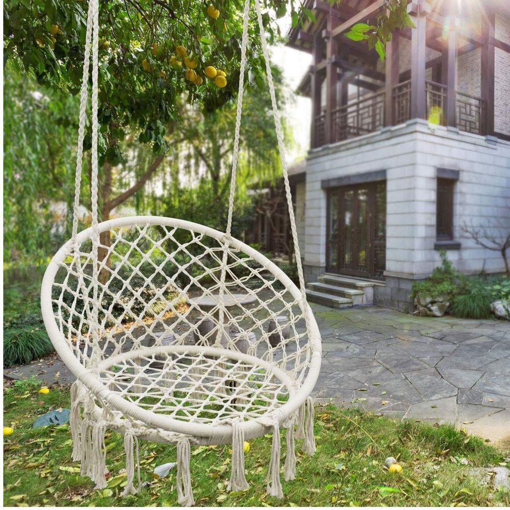 Silla Hamaca Tejido Colgante Para Casas Hogar Hamaca image number 3.0