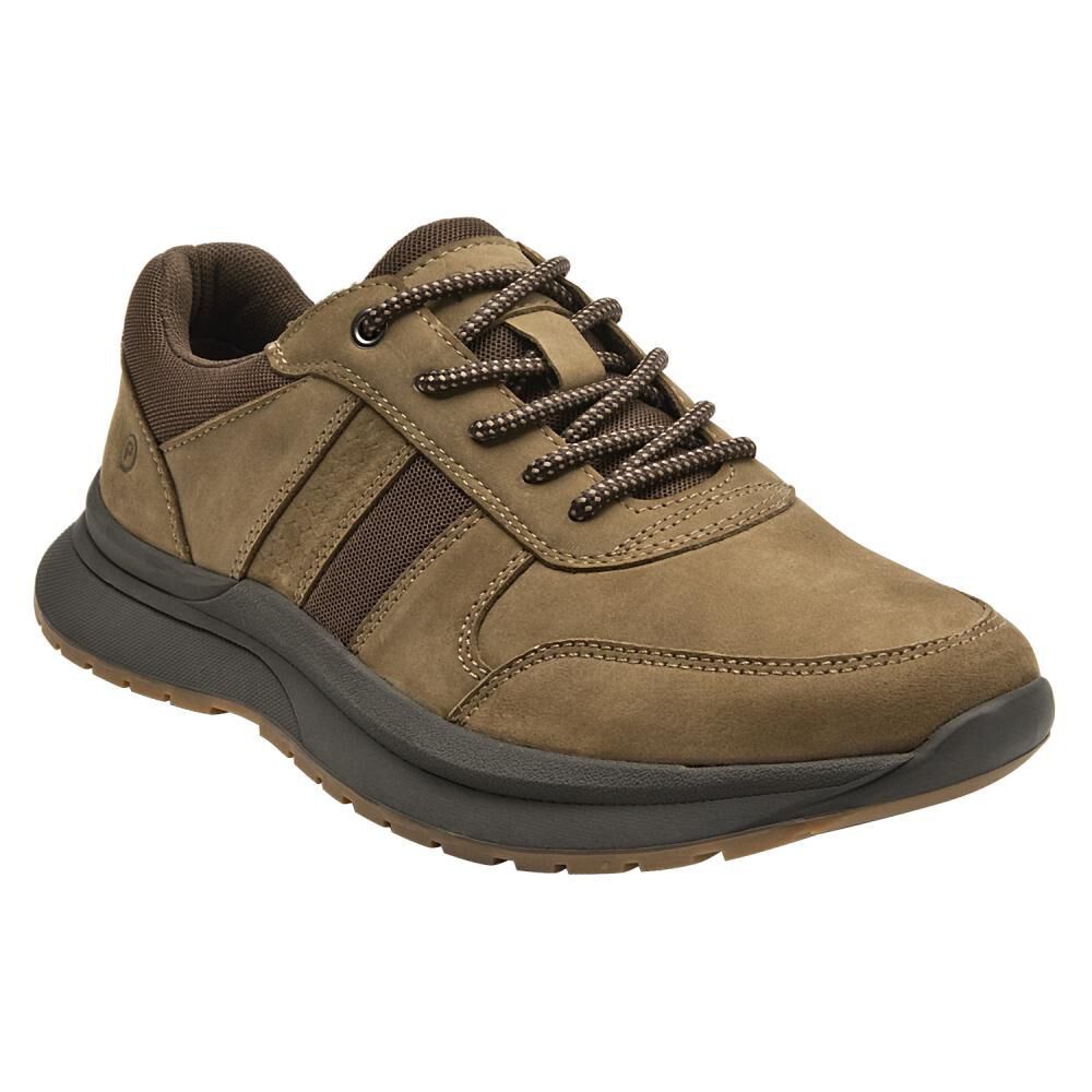 Zapatilla Urbana Hombre Pluma Plh0017 Taupe image number 1.0
