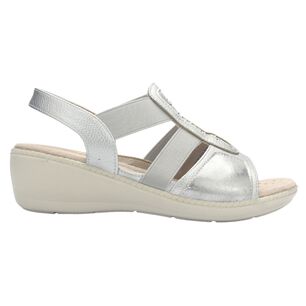 Sandalia Mujer Chalada Lupe-4 Plateado Casual