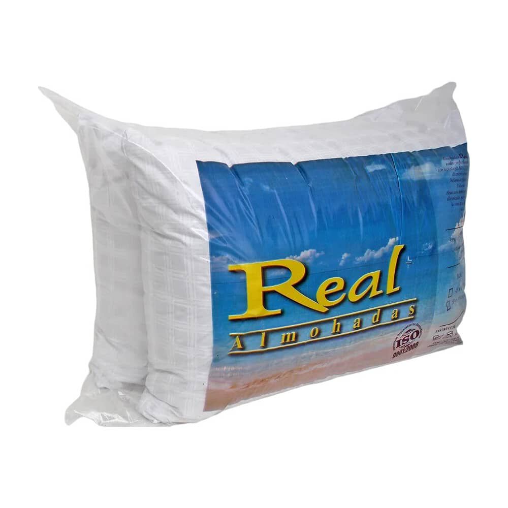 Pack 2 Almohadas 45 X 65 Tela Microfibra 400grs image number 1.0