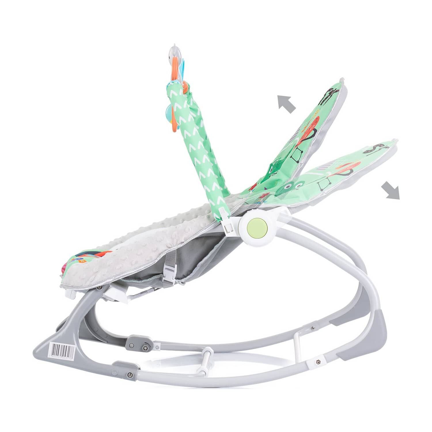 Silla Nido Mecedora Rocker Dino Green image number 3.0
