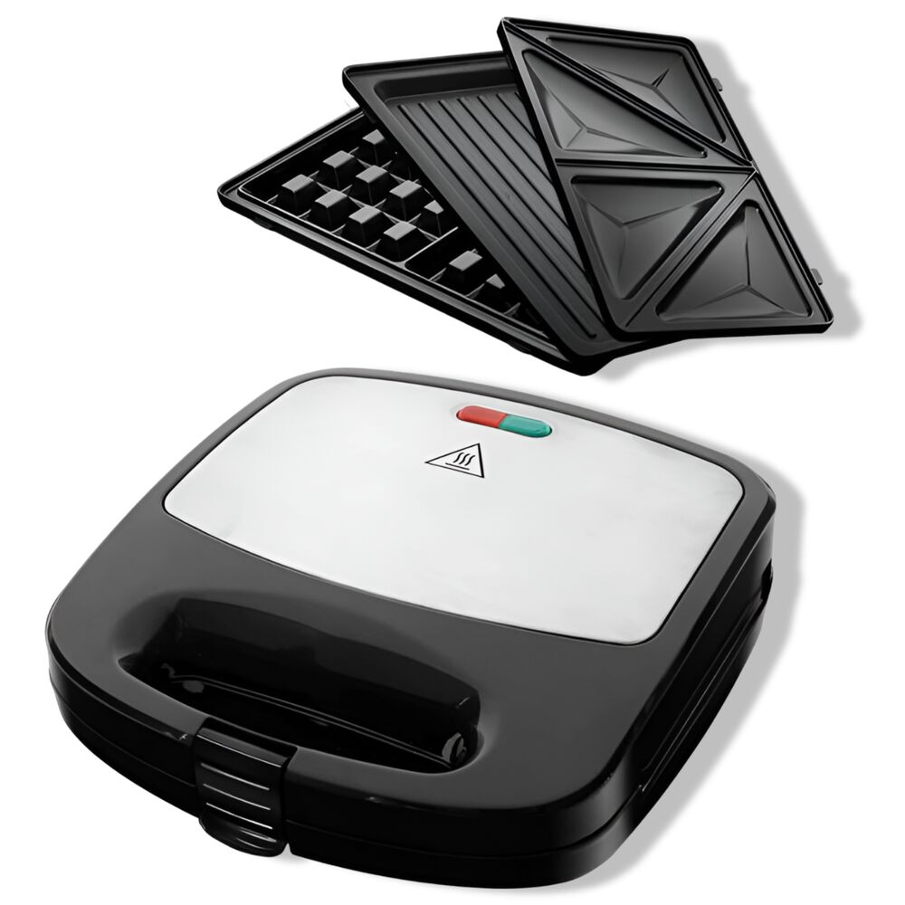 Sandwichera + Parrilla + Waflera Black + Decker Wm2000s-cl image number 0.0