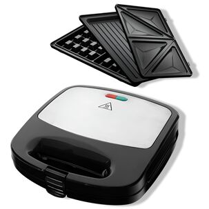 Sandwichera + Parrilla + Waflera Black + Decker Wm2000s-cl
