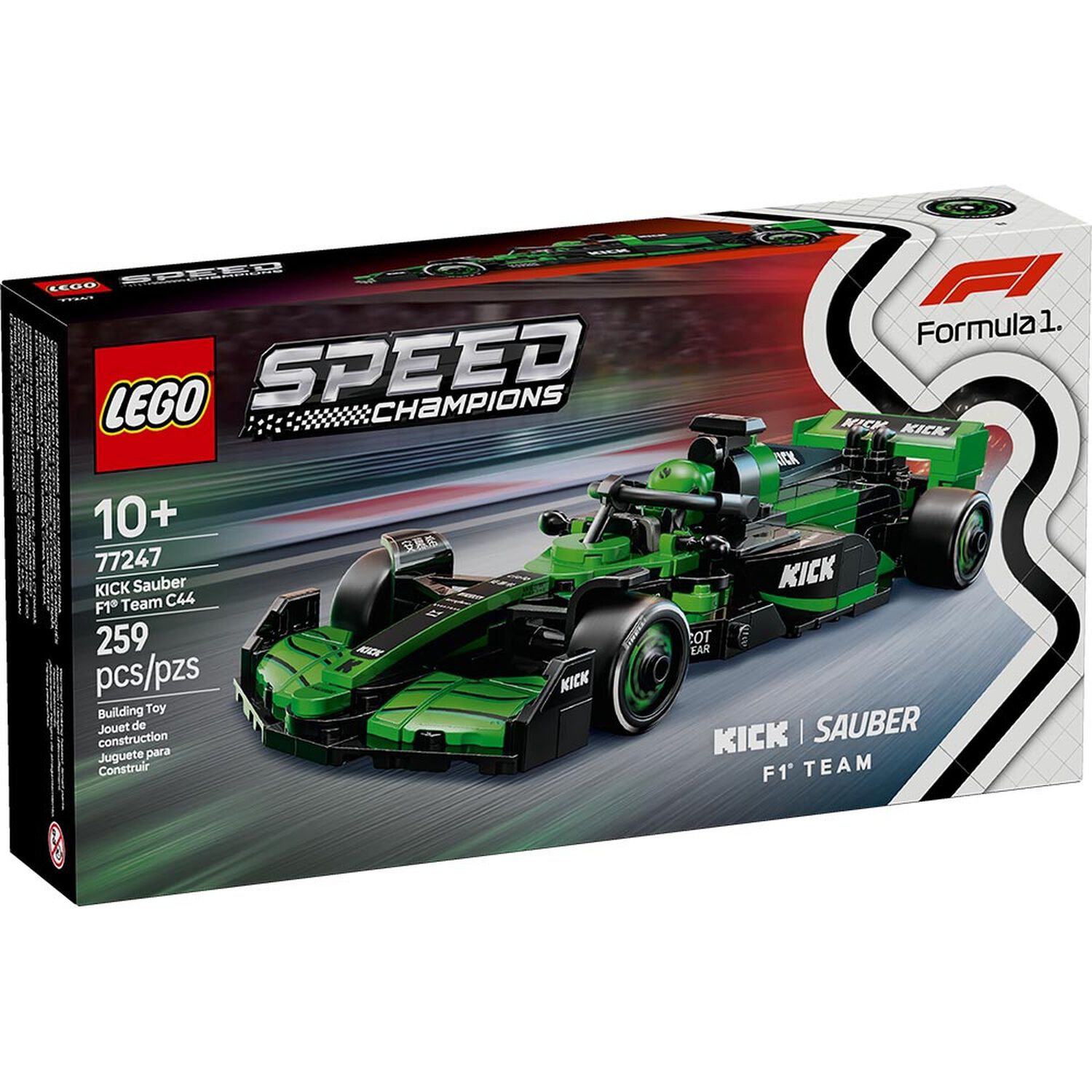 Lego Speed Champions - Auto De Carreras Kick Sauber F1 Team C44 - 77247 image number 10.0