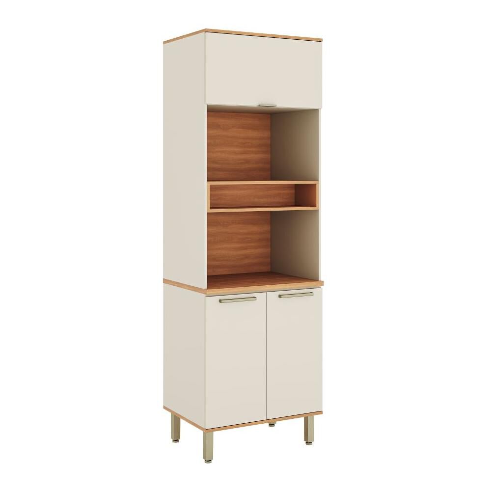 Mueble De Cocina Roca Despensero Casta&ntilde;a Modular / 3 Puertas image number 0.0