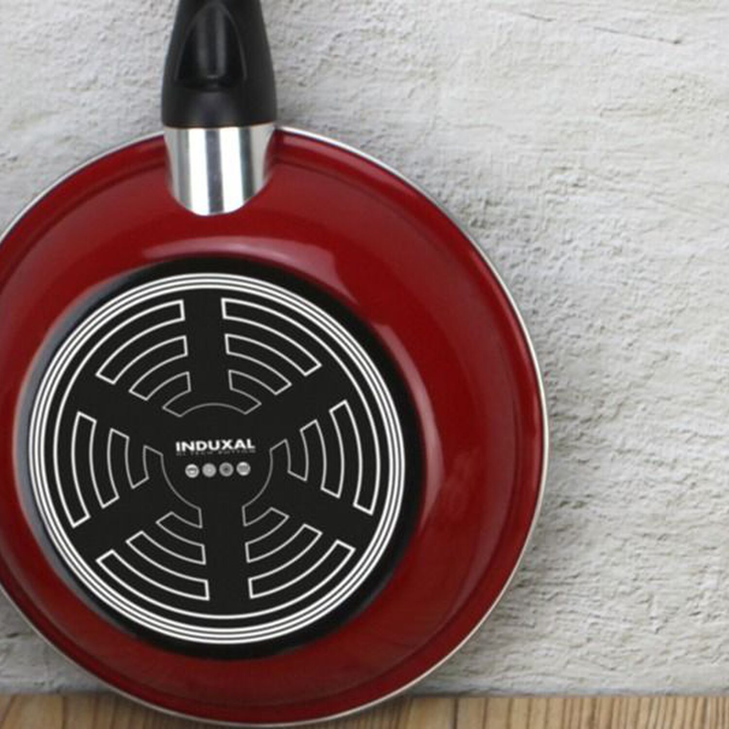 Sart&eacute;n Antiadherente Vitrex Gourmet Marseille 24 Cm Acero Vitrificado Apta Inducci&oacute;n Rojo image number 4.0