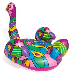 Flotador Avestruz 190cm Multicolor Inflable