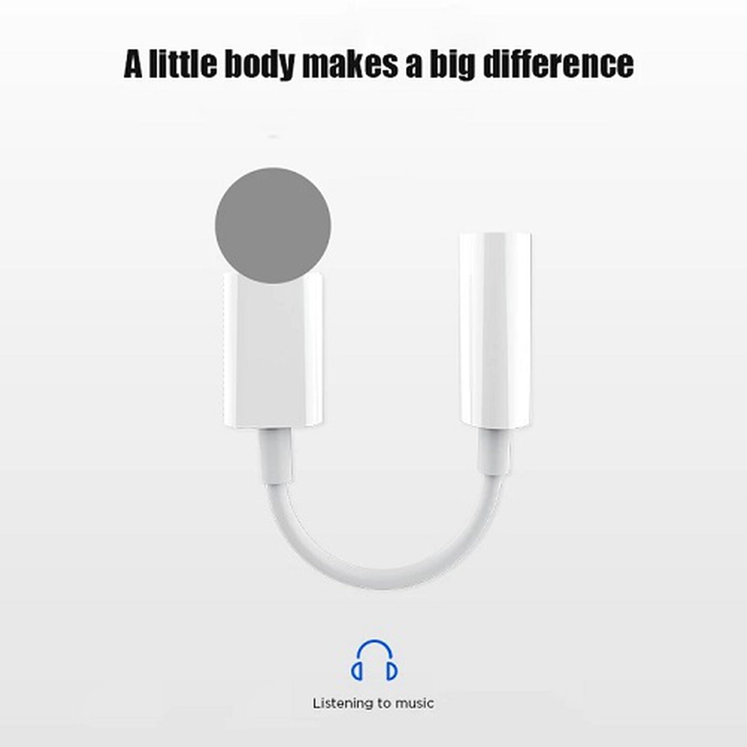 Adaptador Aud&iacute;fonos Para Iphone Con Bluetooth Original Lightning Certificado A Cable Audio Jack 3,5 Auxiliar image number 1.0