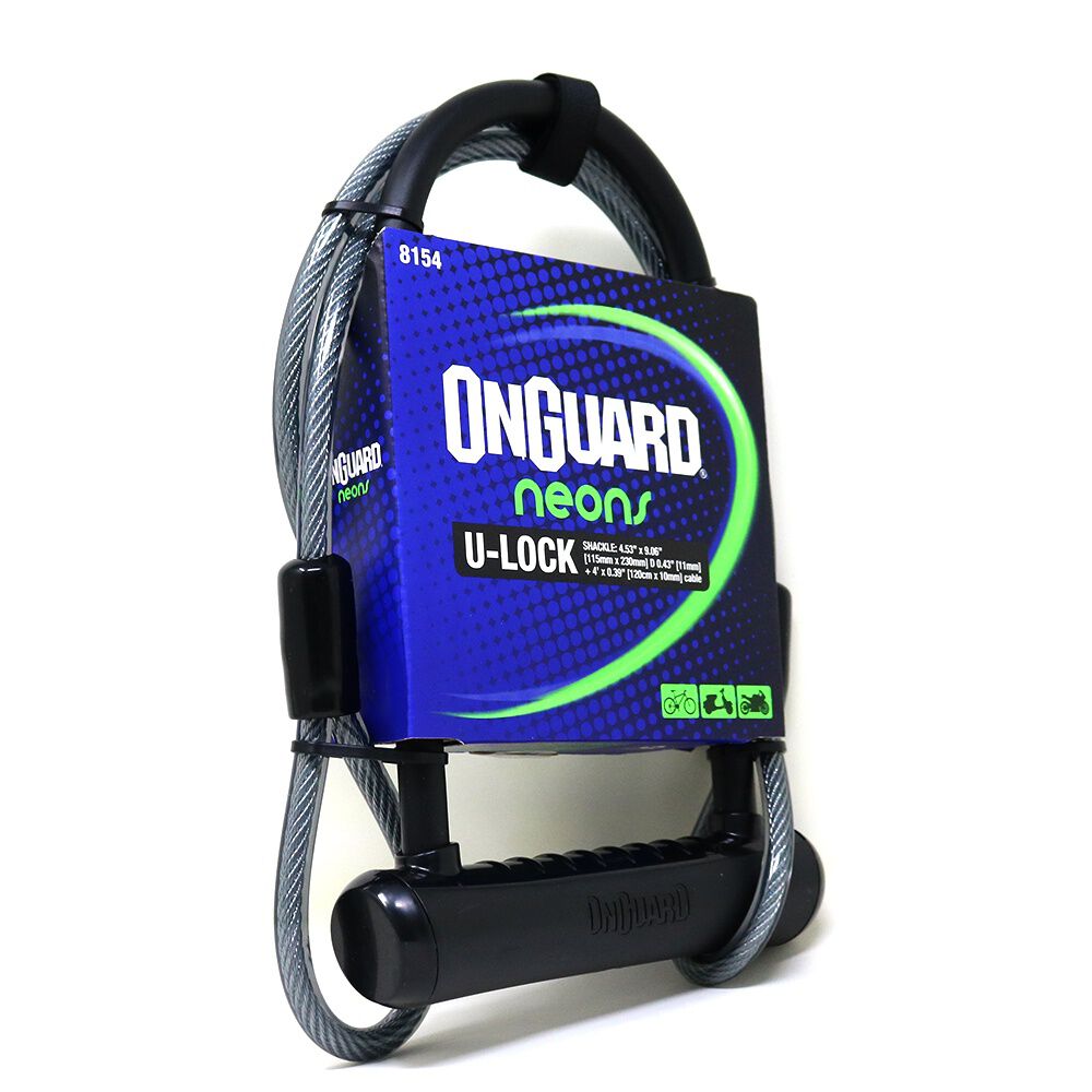 Candado Bicicleta Onguard U-lock Neon Con Cable image number 12.0