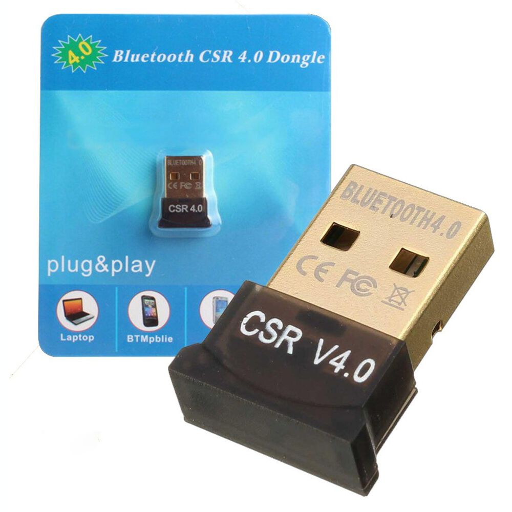 Adaptador Inalambrico Conector Usb Dongle Bluetooth 4.0 image number 0.0