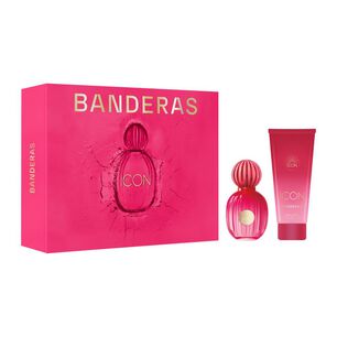 Set De Perfumer&iacute;a Mujer The Icon For Women Banderas / 50 Ml / Edp + Loci&oacute;n Coporal 75 Ml