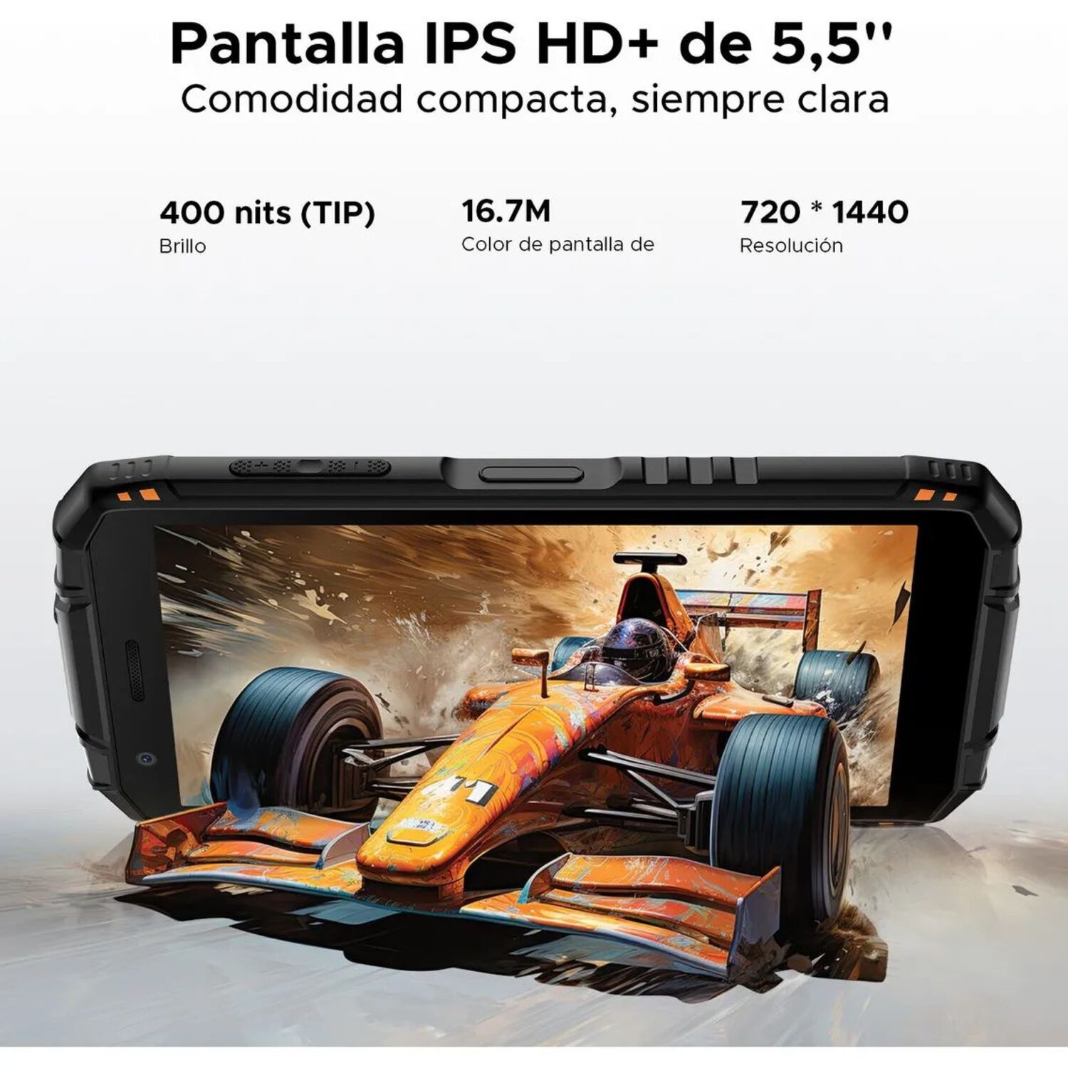 Doogee Fire 3 Rugerizado 5.5" Android 15 8.350mah Compacto image number 2.0