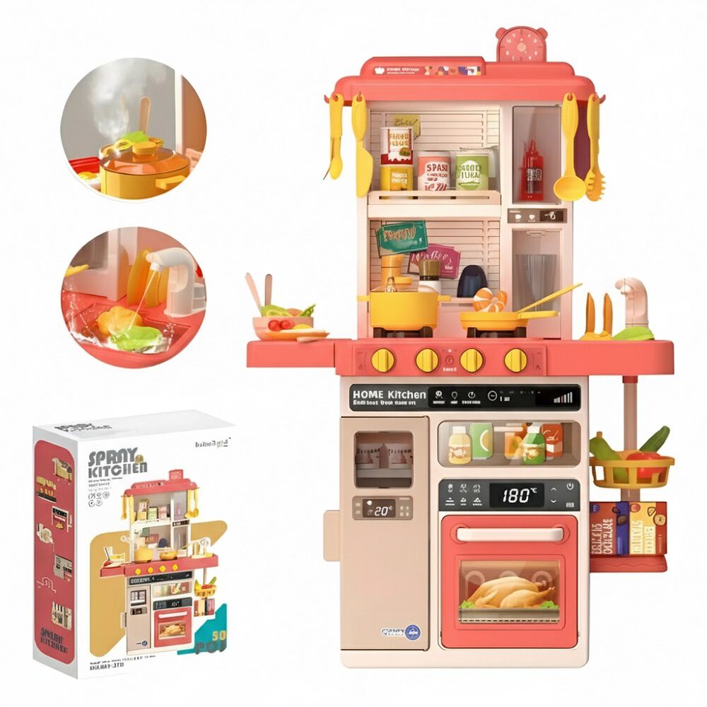 Cocina Infantil Grande 50pcs Con Spray Y Sonidos image number 2.0