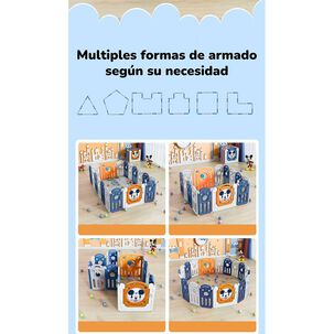 Corral 1.26*1.5m Naranjo Con Alfombra Lubabycas