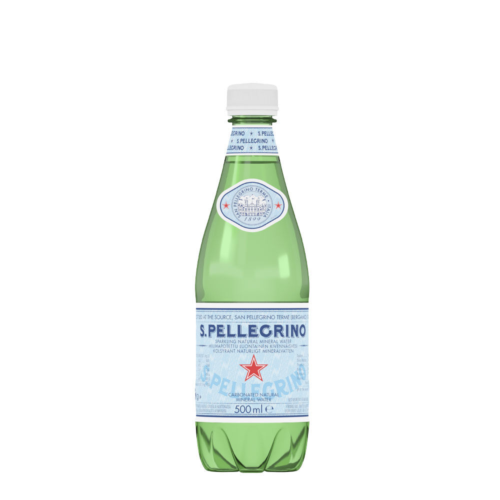 24 Aguas Mineral San Pellegrino Con Gas (botella Pl&aacute;stica) image number 1.0