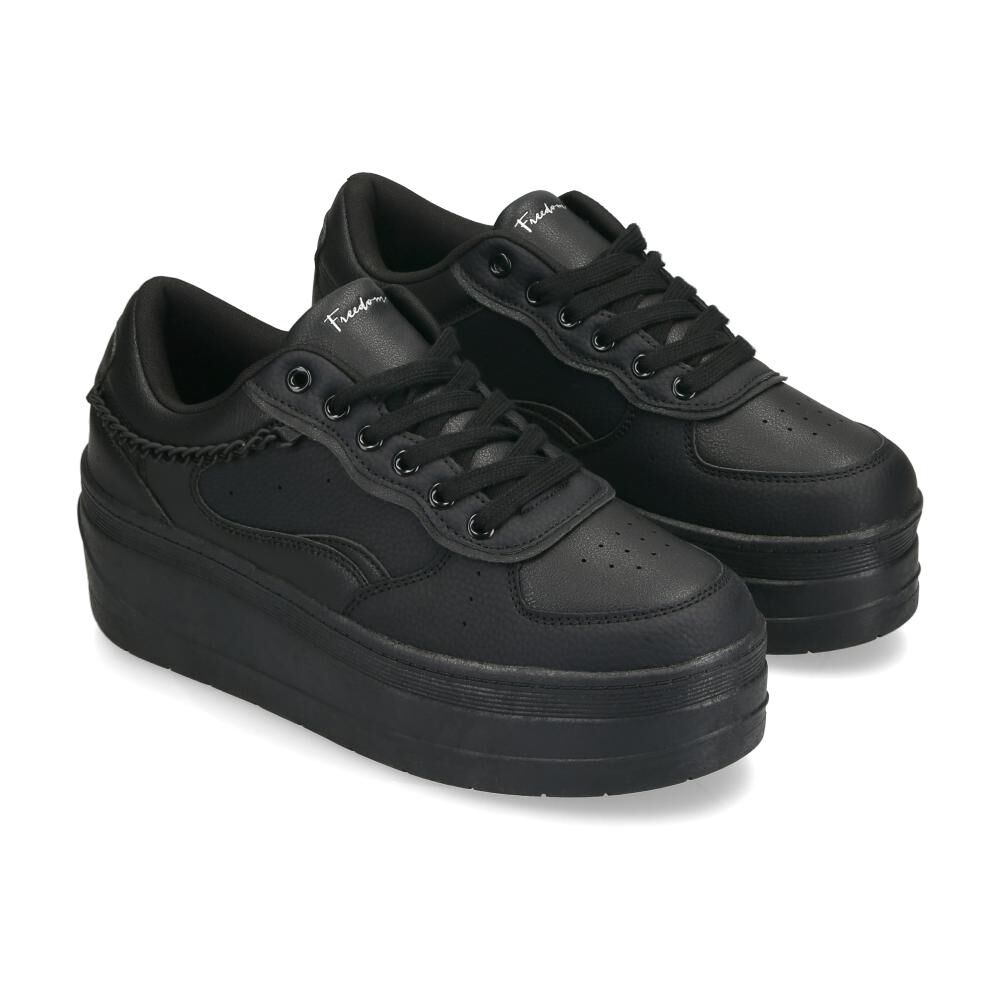 Zapatilla Urbana Mujer Freedom Black image number 1.0