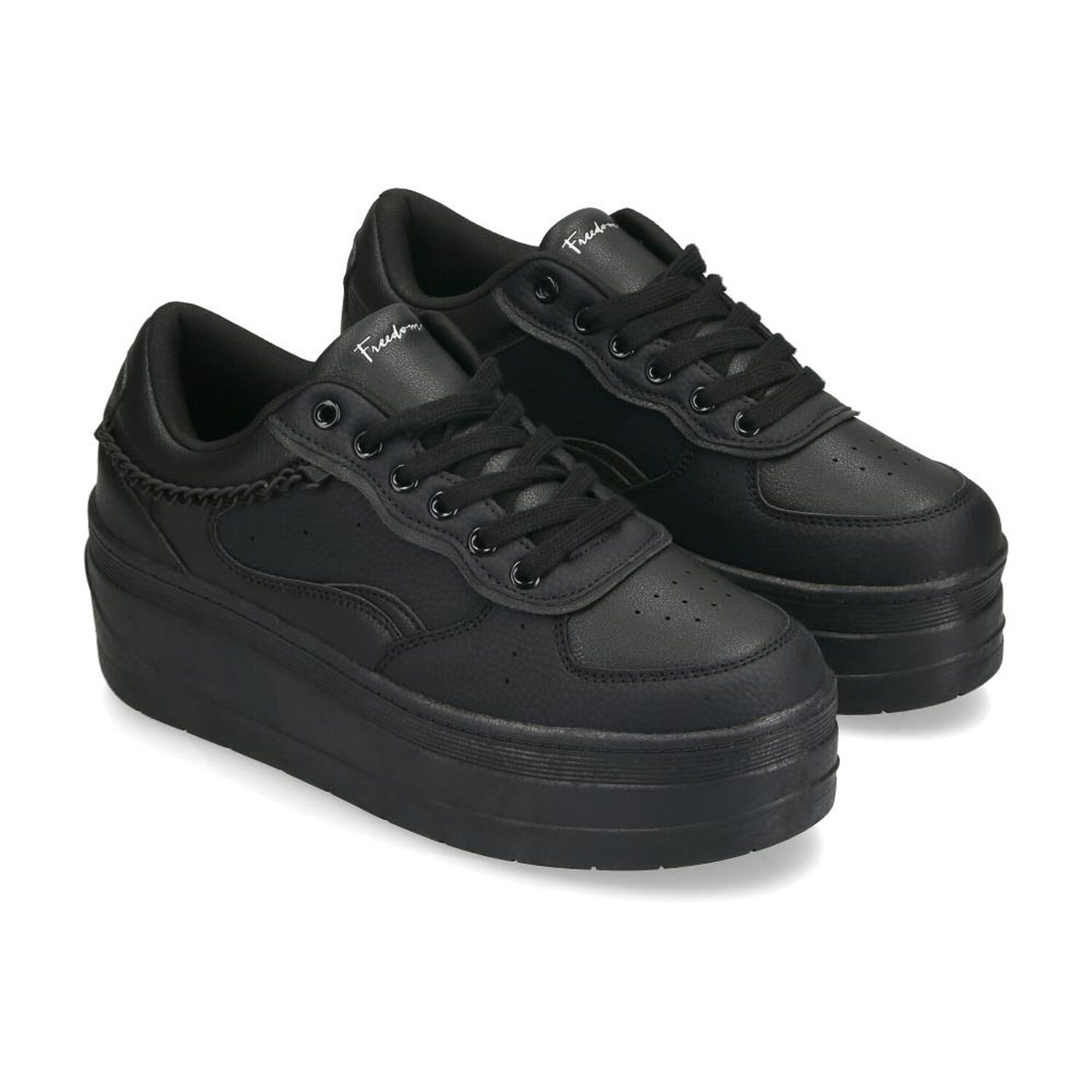 Zapatilla Urbana Mujer Freedom Black image number 1.0