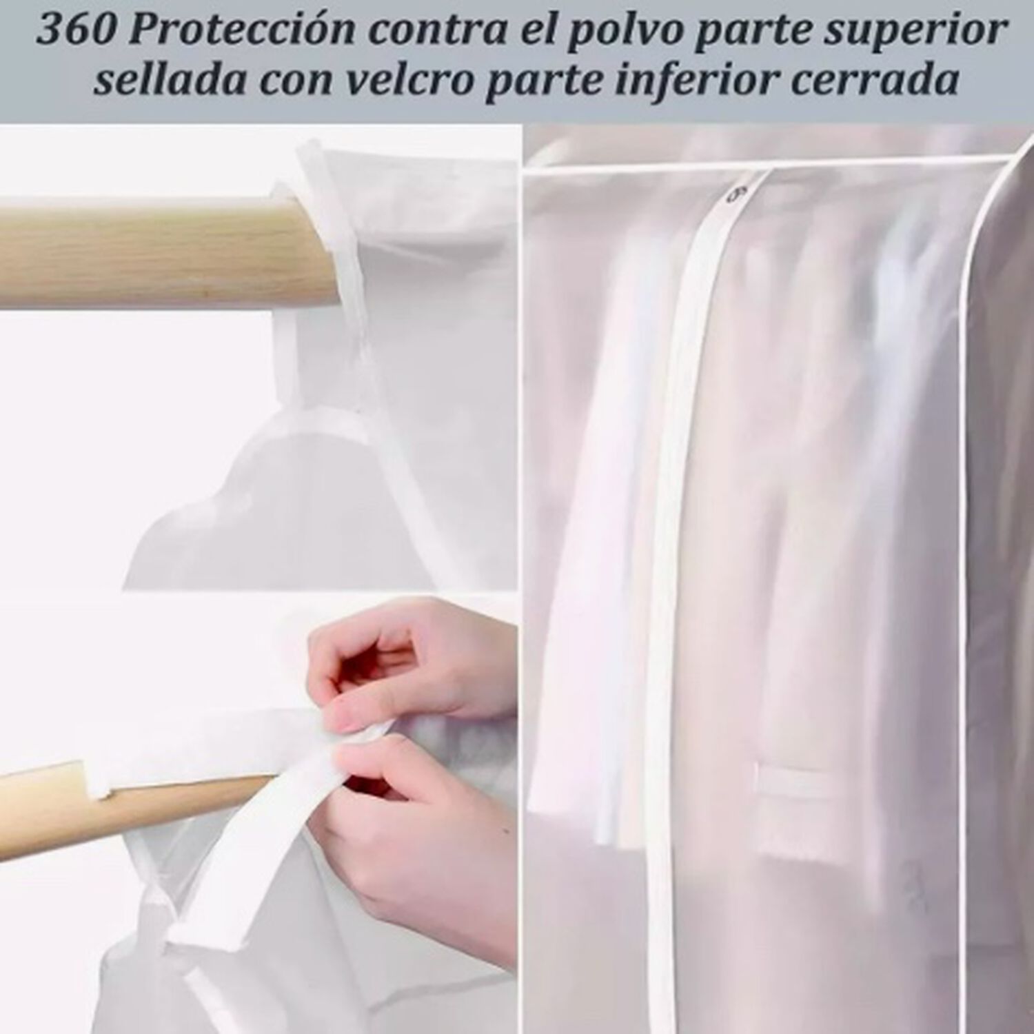 Funda Protectora Para Colgar Bolsa De Almacenamiento image number 3.0