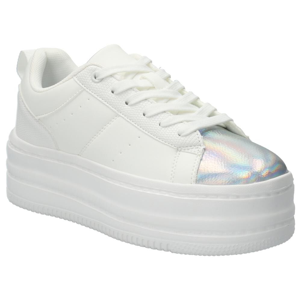 Zapatilla Urbana Mujer Azaleia Barbara Blanco image number 0.0