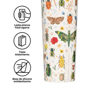 Botella De Agua Térmica Sport 600ml R. Paper Curio Cream