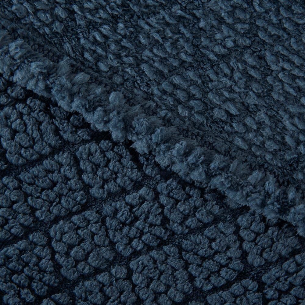 Frazada Jqd Sherpa Atlantic 2 Plazas Azul image number 1.0