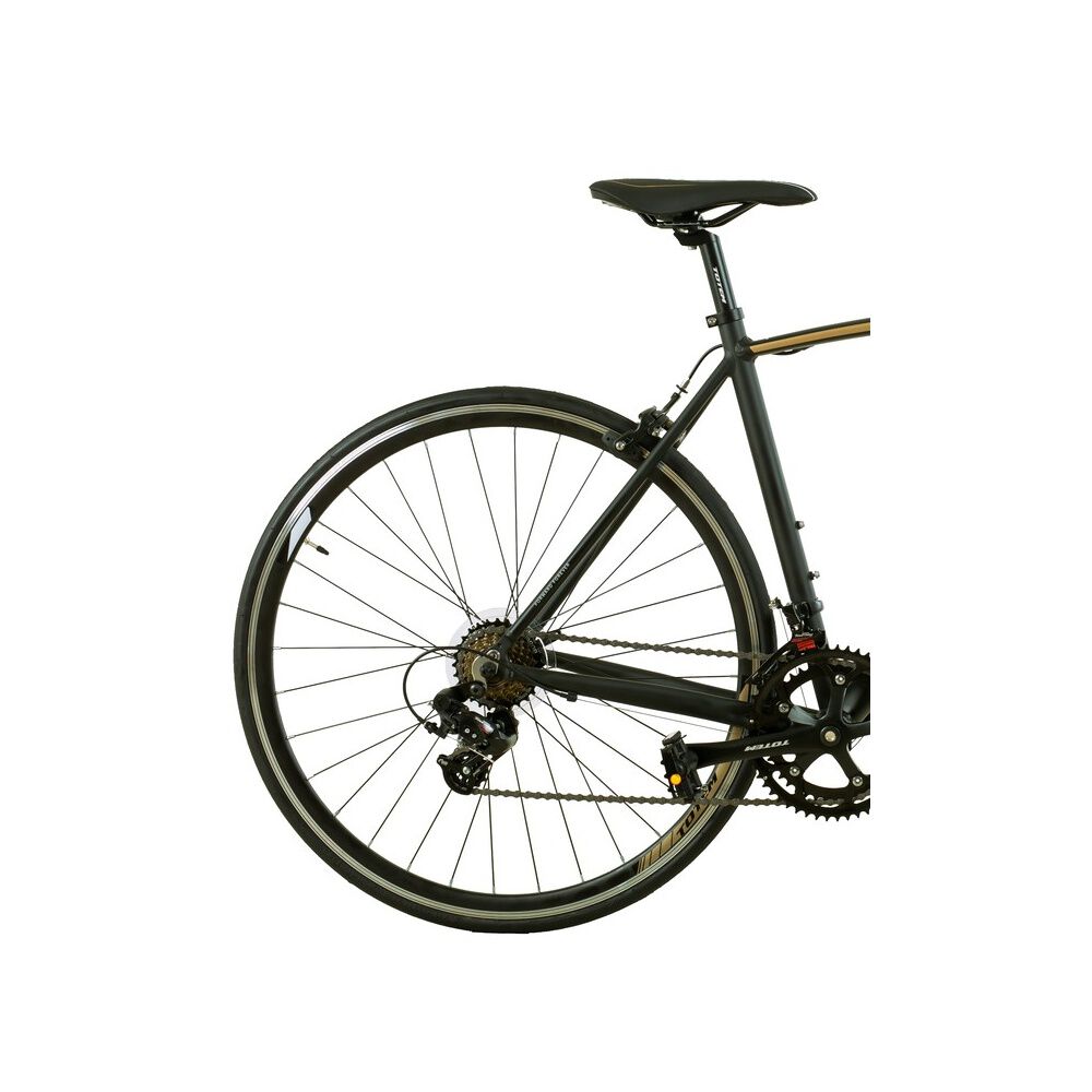 Bicicleta De Ruta Totem Sinclair 700*52 Negro Cafe image number 2.0