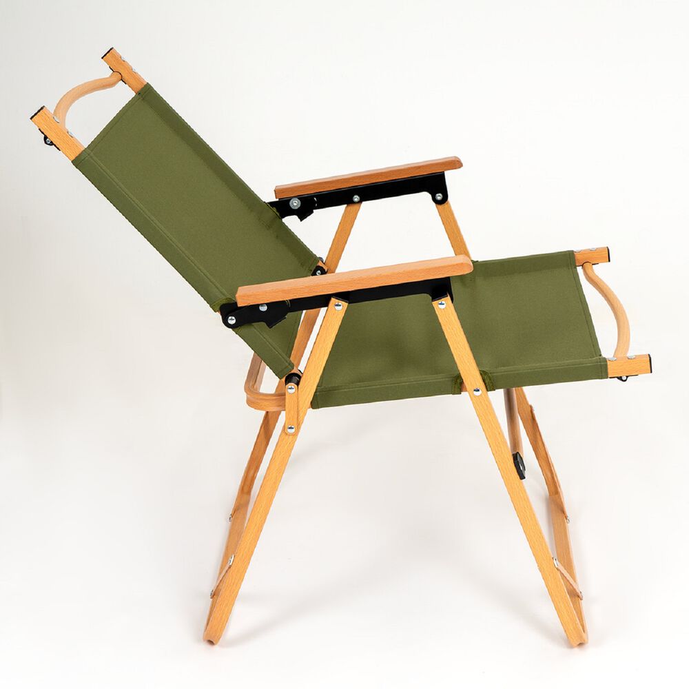 Silla Plegable Camping Reclinable Colbún - Verde image number 4.0