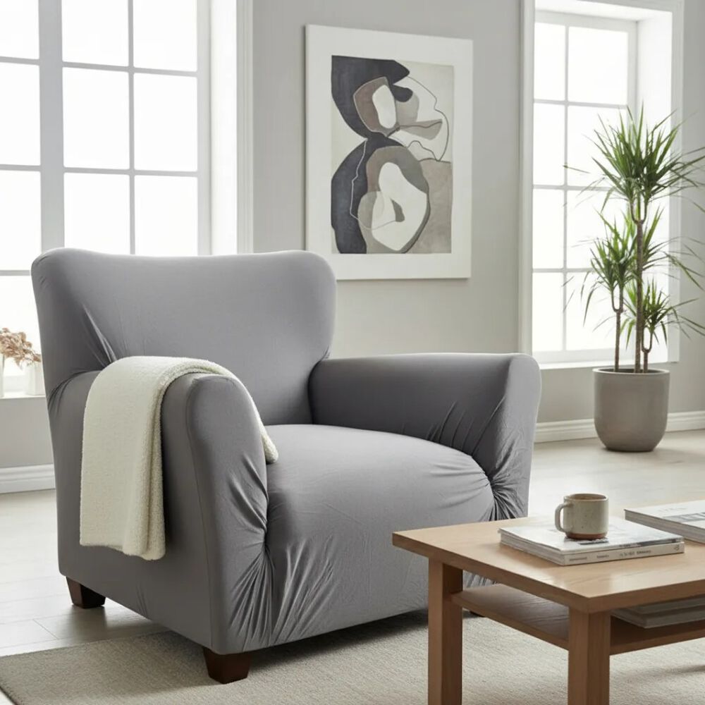 Funda De Sof&aacute; Lisa De 1 Cuerpo image number 6.0