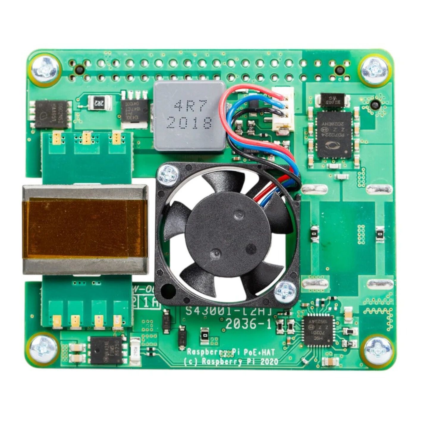 Raspberry Pi Poe+ Hat &ndash; Power Over Ethernet image number 2.0