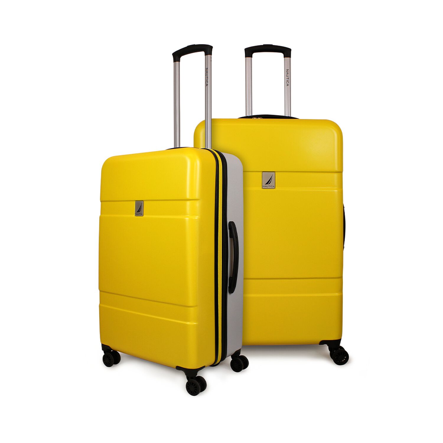 Pack 2 Maletas Bora M+l Amarilla-gris Nautica image number 0.0