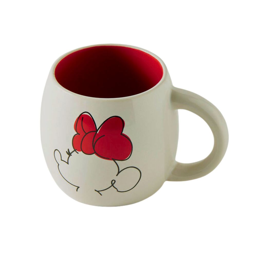 Tazon Redondo De 380ml Silueta Dibujo Animado Menaje Cocina image number 2.0