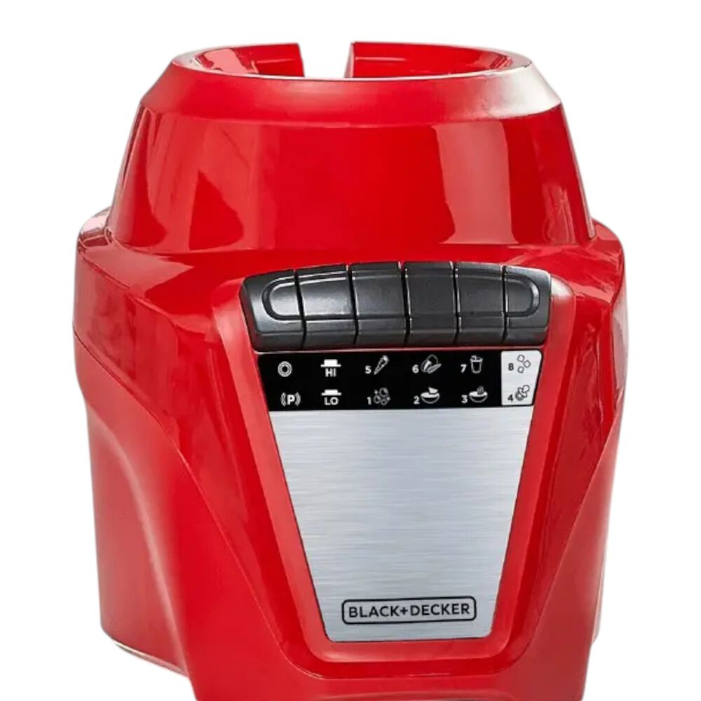 Licuadora Black+decker 700w Vaso De Vidrio 1.5l Roja image number 3.0