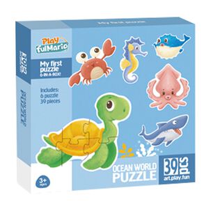 Puzzle Deluxe Infantil 39 Piezas Jumbo Extra Duras Nobel Gift
