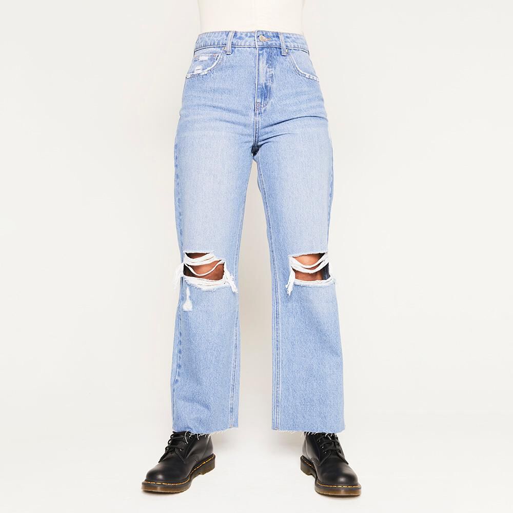 Jean mujer tipo stretch 2023 - cuestamenos.com
