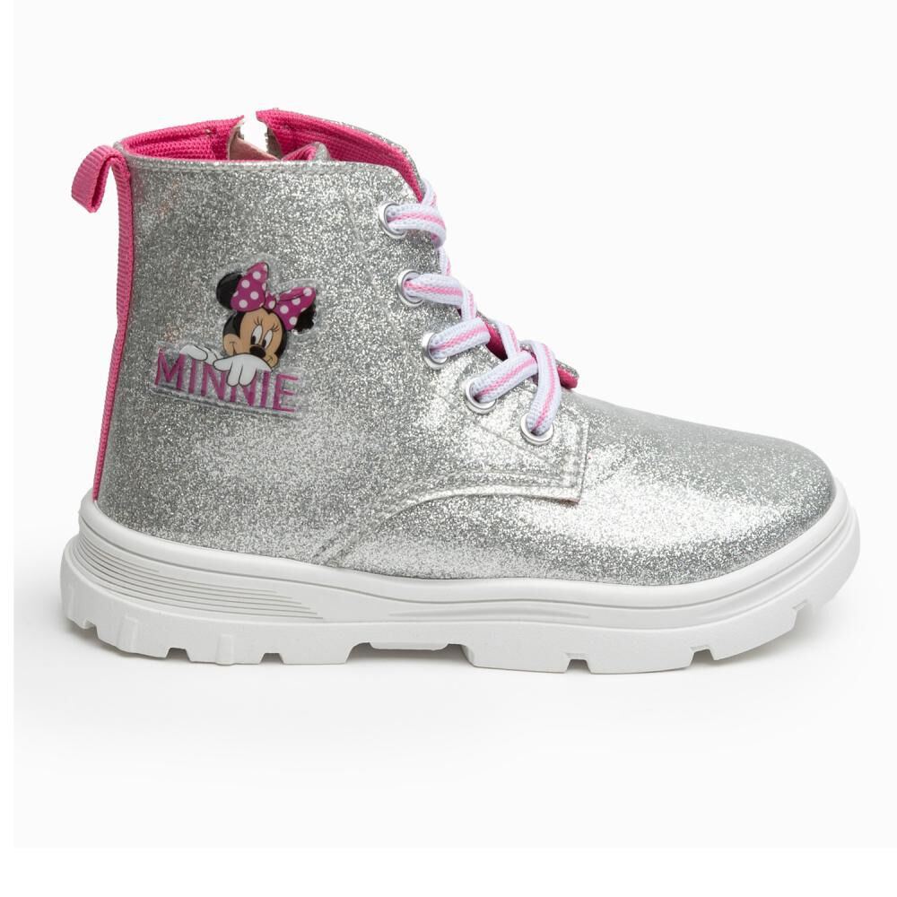 Bot&iacute;n Ni&ntilde;a Minnie Gris image number 0.0