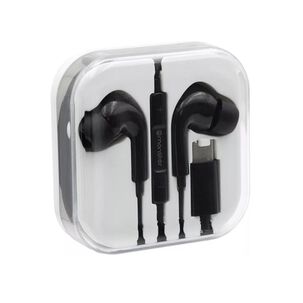 Audifonos Alambricos Manos Libres Usb C 120cm Negro Earpods
