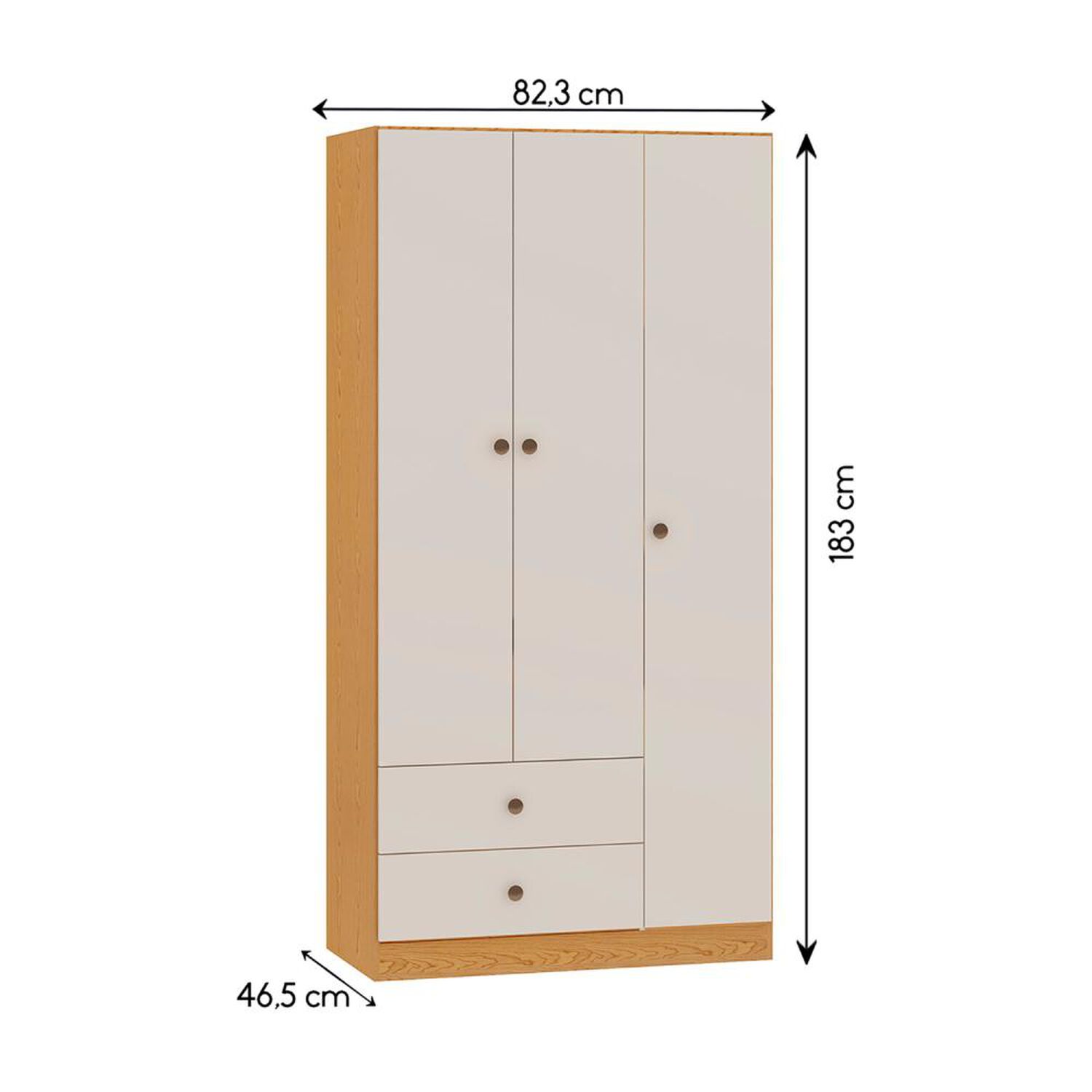 Combo Vekkahome Savana Closet + Cajonera + Velador image number 4.0