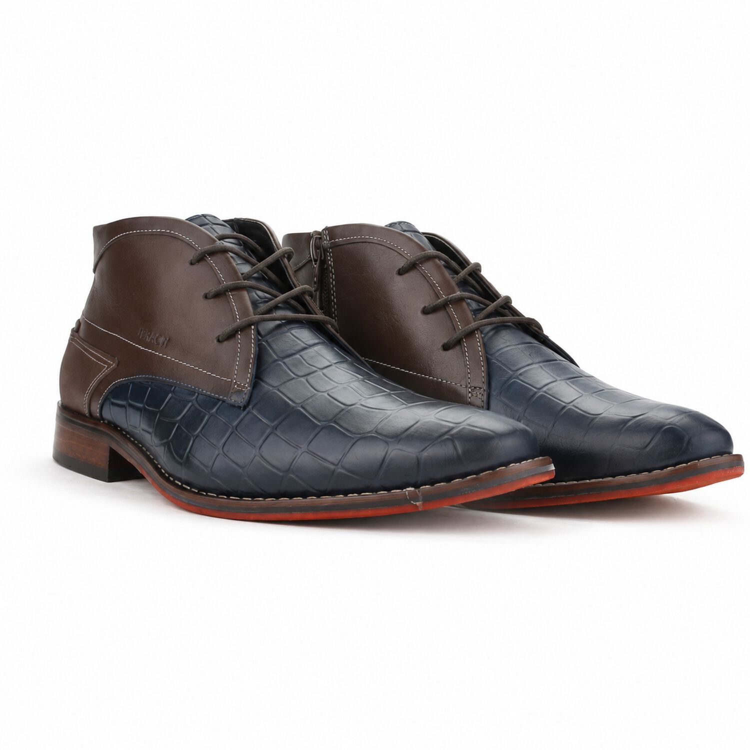 Botin Ferracini Hombre Caravaggio 5678 Azul Casual image number 4.0