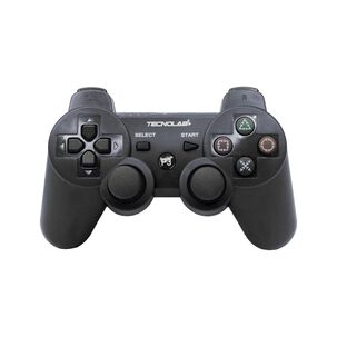 Joystick Compatible Ps3 Con Bluetooth Y Vibración Negro - Ps