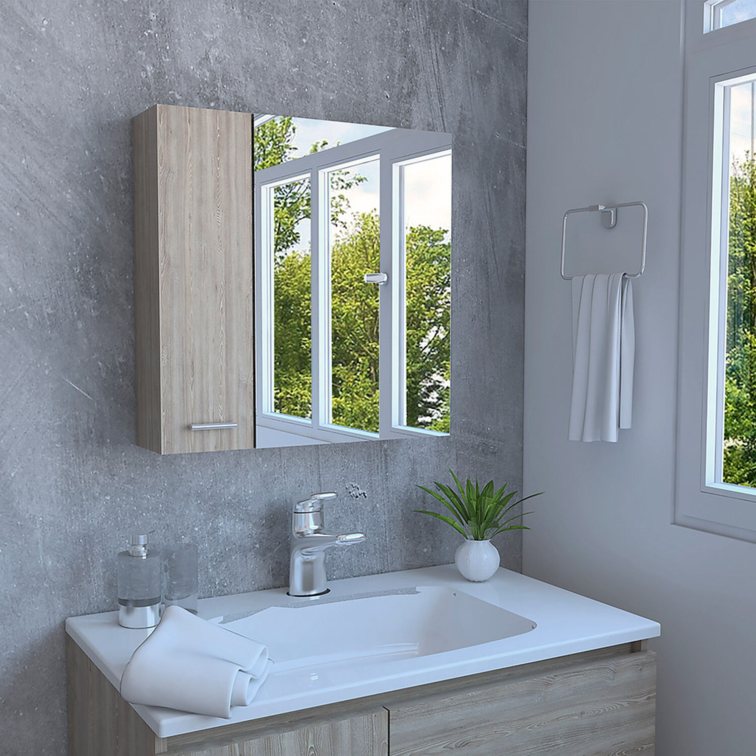 Mueble De Ba&ntilde;o Casa Ideal Barcelona / 2 Puertas image number 2.0
