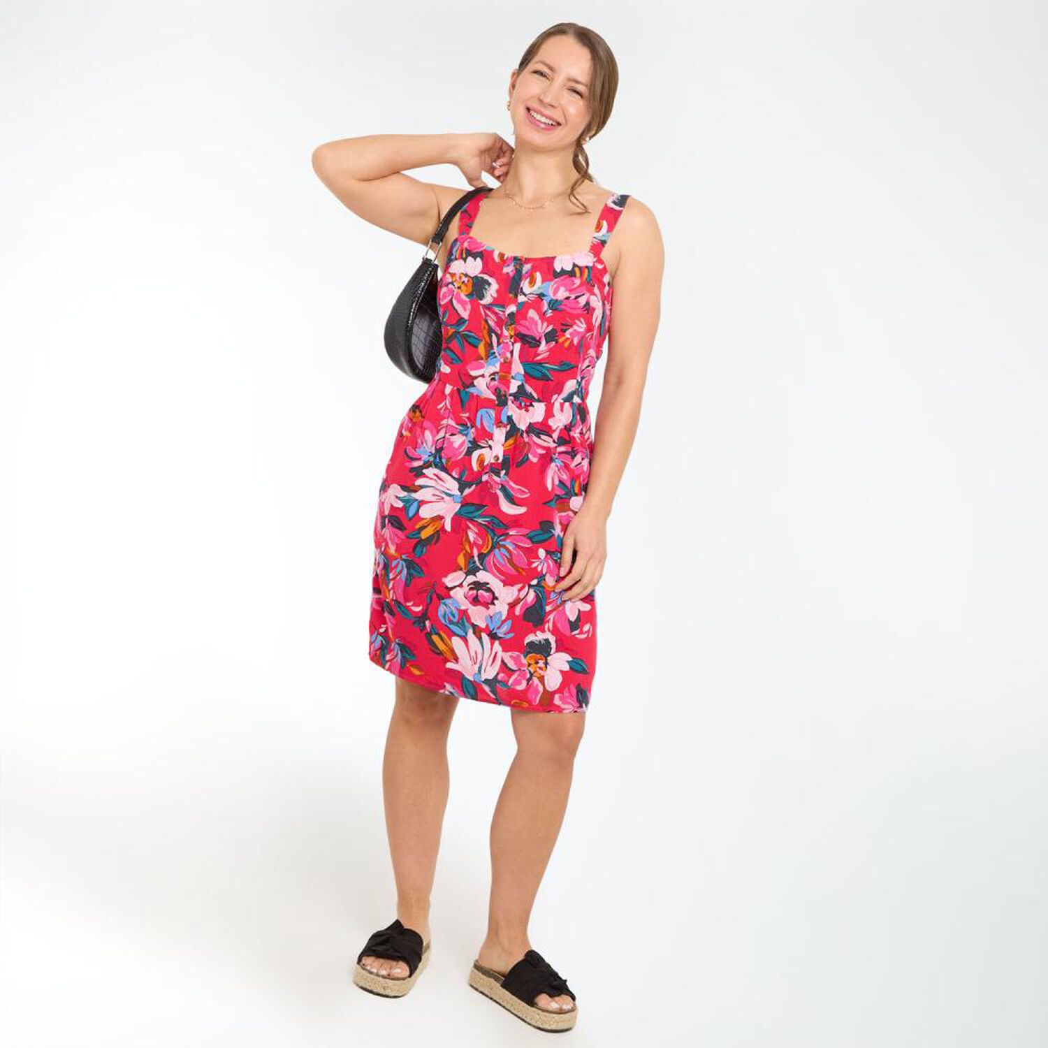 Vestido Print Pabilo Con Cierre En Espalda Mujer Geeps image number 1.0