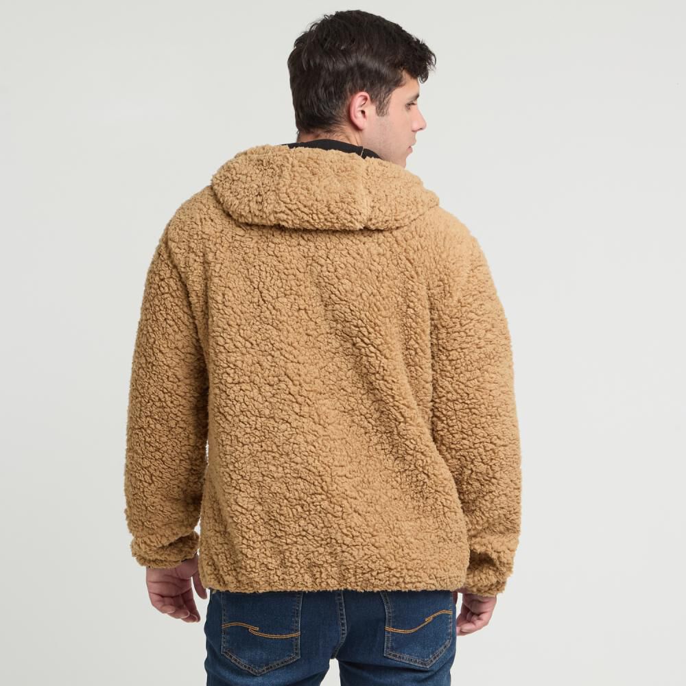 Polerón Liso Slim Cuello Alto Con Capucha Hombre Skuad image number 3.0