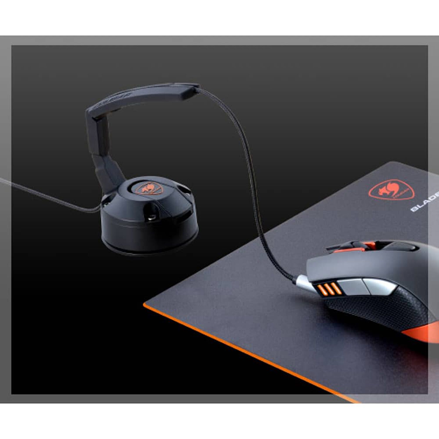 Hub Usb Gamer Cougar Bunker + Bungee Mouse Full Rgb image number 5.0