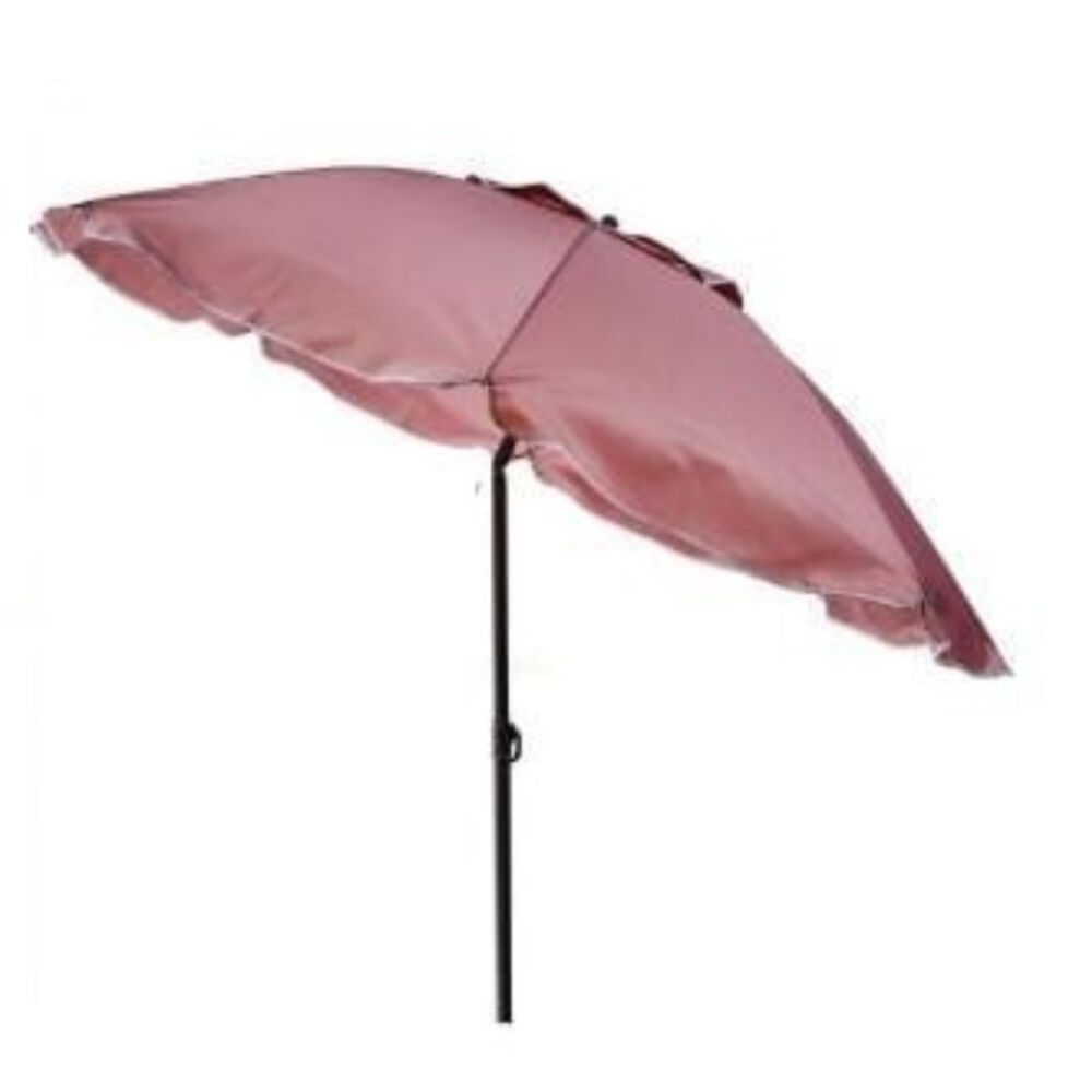 Sombrilla Reclinable 1.80 Mts Diametro Playa Camping Diseño Unicolor image number 1.0