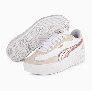Zapatilla Urbana Mujer Puma Club Ii Era Platform Metallic Wns Blanco