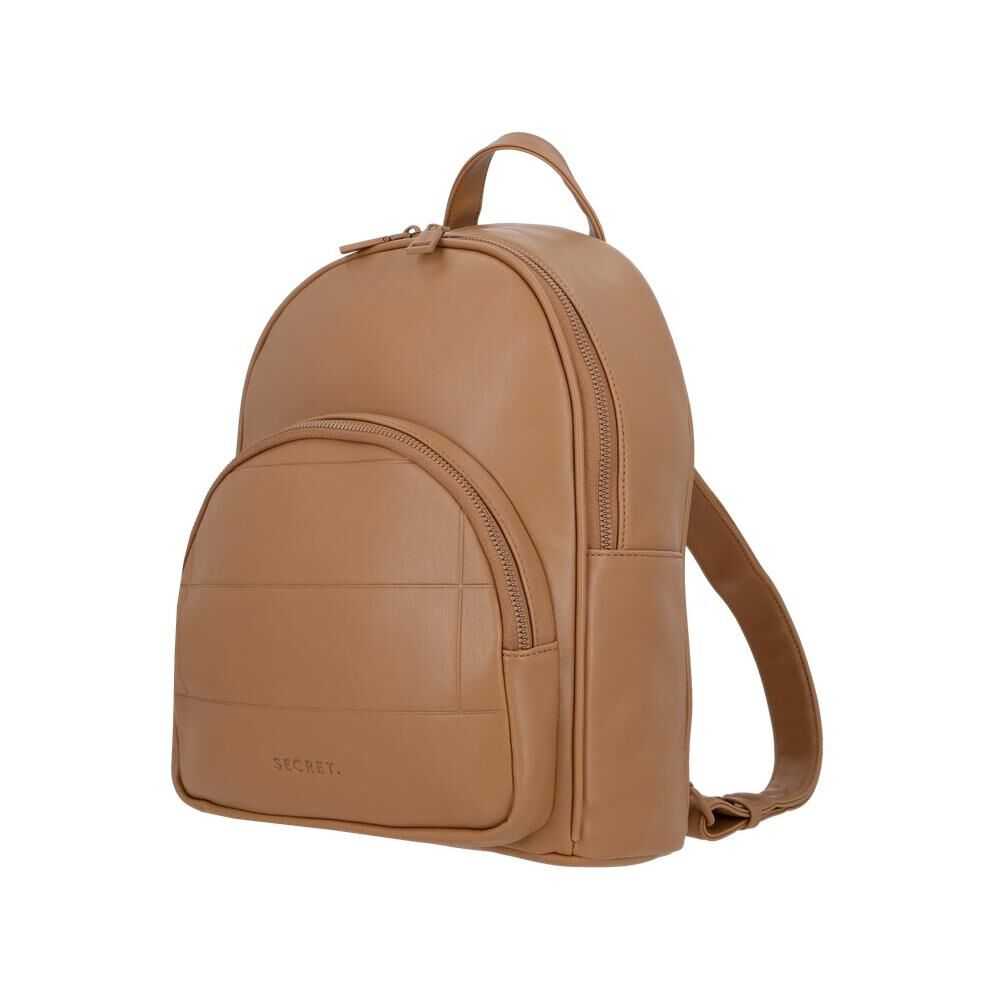 Mochila Secret Burgas Sc6 M Beige image number 1.0